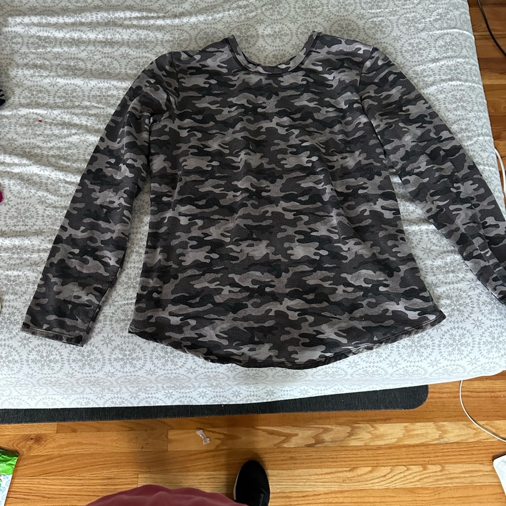 Cuddle Duds Warm Essentials Camo Sweatshirt